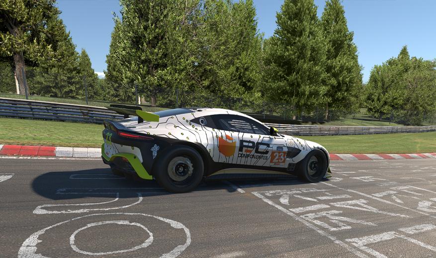 Preview of Aston Martin Vantage GT4 Pc Componentes by Francisco Montes