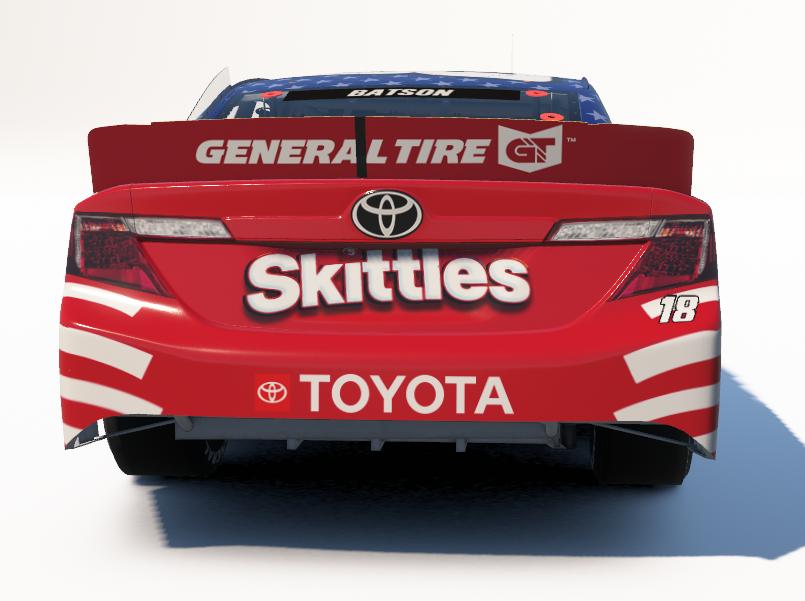 Preview of #18 Skittles America Mix Toyota by Keith Batson