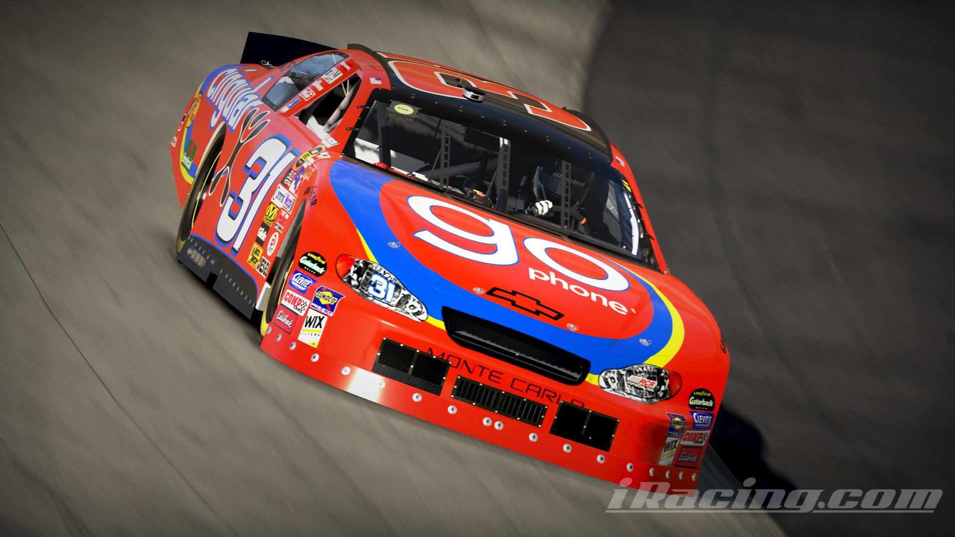 Preview of #31 Jeff Burton 2005 Cingular Wireless Go Phone Chevrolet Monte Carlo by Christian Budd