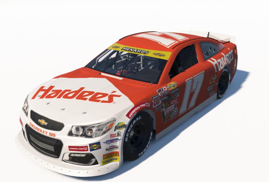 Preview of Hardees Throwback ARCA Chevrolet SS by Ronald Lawson2