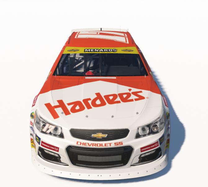 Preview of Hardees Throwback ARCA Chevrolet SS by Ronald Lawson2