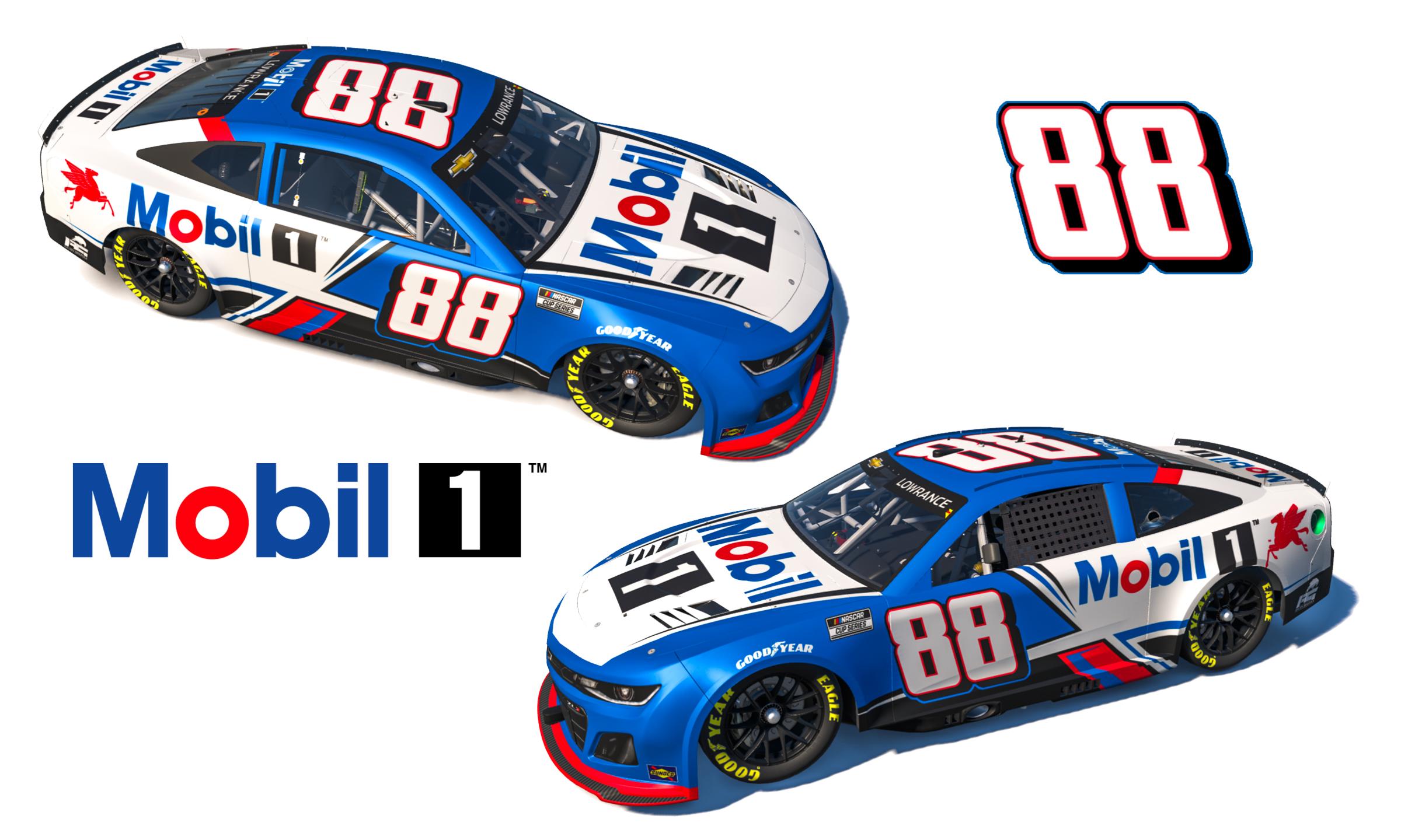 Preview of Mobil1 Chevrolet Camaro ZL1 Nextgen 2025 v1D #88 by Doyle Lowrance