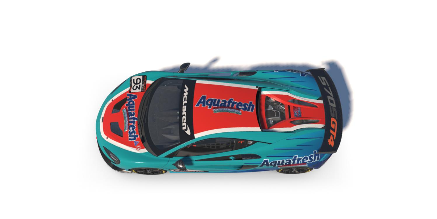 Preview of Aquafresh Livery for 570s GT4 by Clyde Simmons