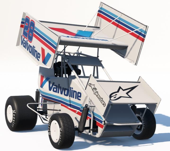 Preview of Dirt Micro Sprint Valvoline by Drew Foster