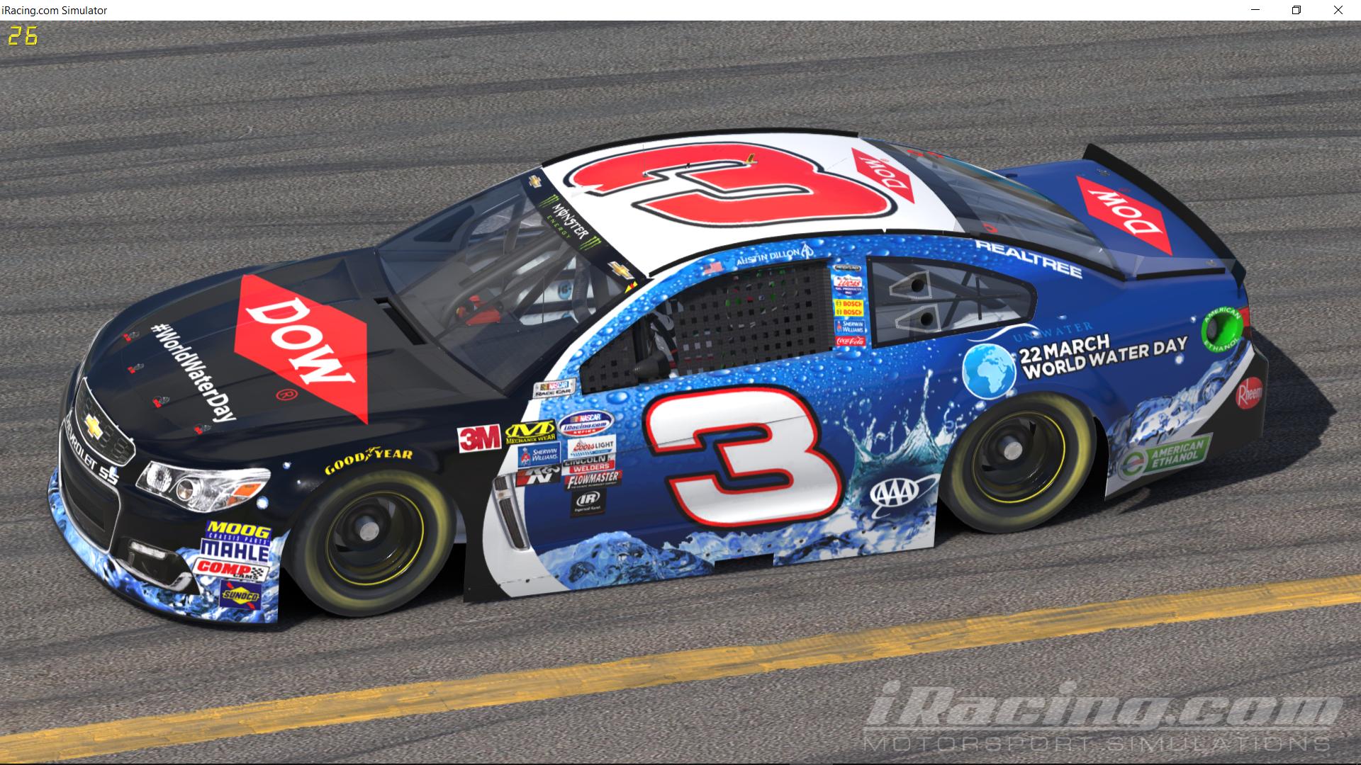 Preview of 2017 Dow #WorldWaterDays Chevrolet SS by Justin Bland