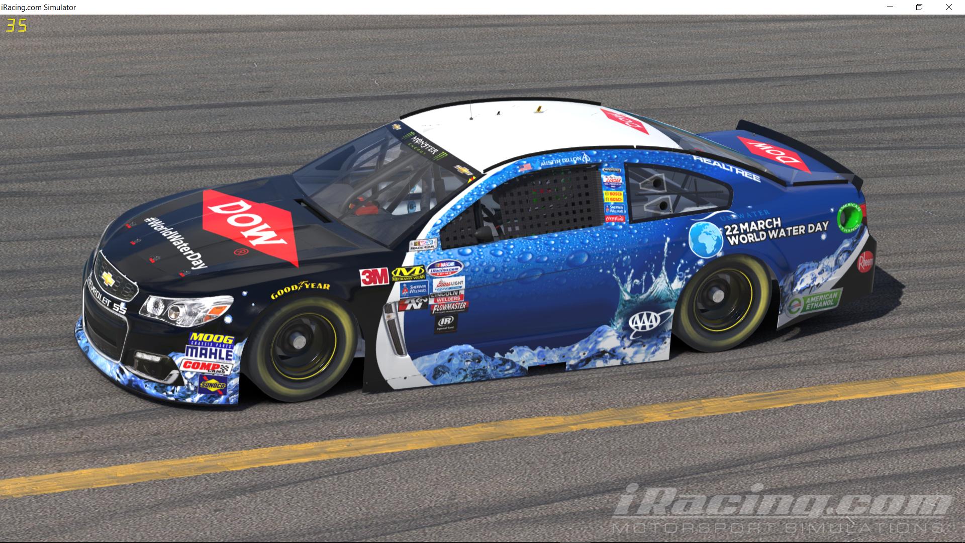 Preview of 2017 Dow #WorldWaterDays Chevrolet SS by Justin Bland