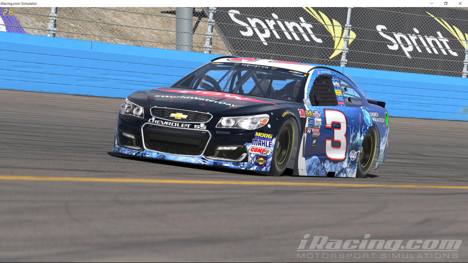 Preview of 2017 Dow #WorldWaterDays Chevrolet SS by Justin Bland