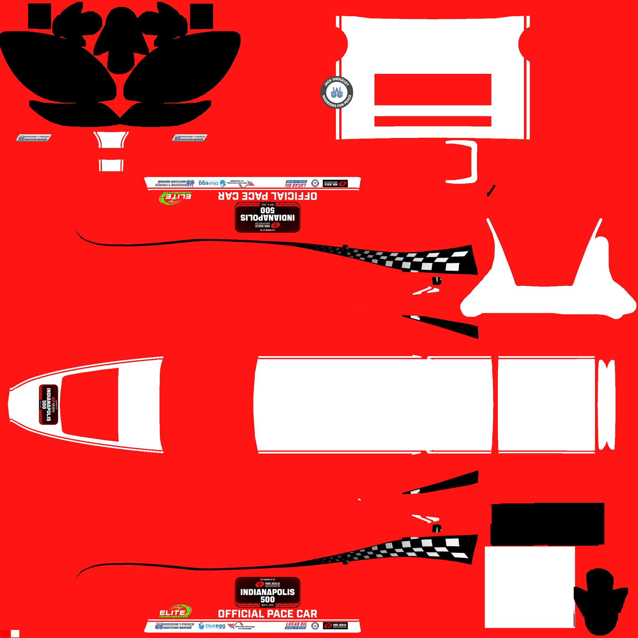 Preview of ERL 14th Running of the Indianapolis 500 - Pace Car by Darby Marioth