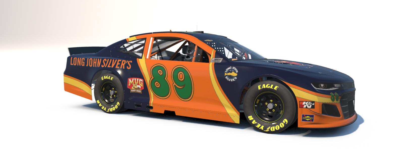 Preview of Long John Silvers NASCAR CUP SERIES CAMERO ZL1 NO NUMBERS by Shawn Dukes
