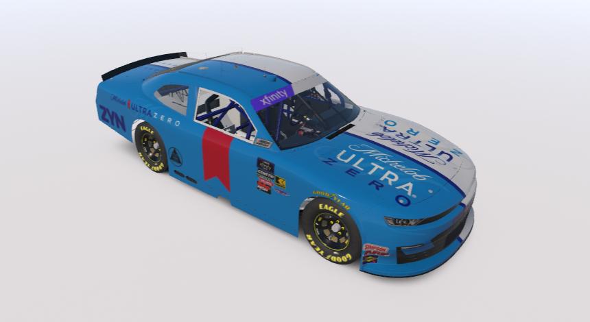 Preview of Michelob Ultra Zero Xfinity Car Chevy by Lucas Alves9