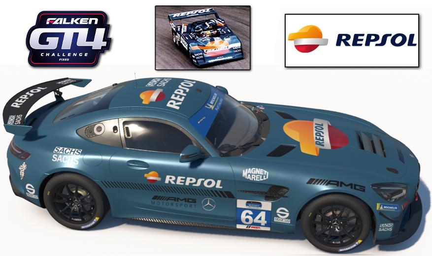 Preview of Mercedes AMG GT4 Repsol by Francisco Montes