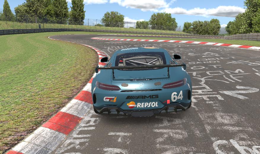 Preview of Mercedes AMG GT4 Repsol by Francisco Montes