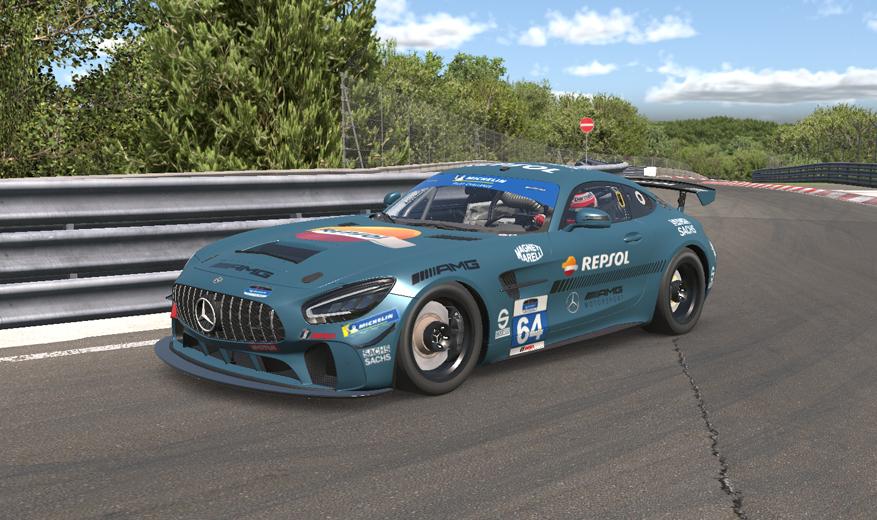 Preview of Mercedes AMG GT4 Repsol by Francisco Montes