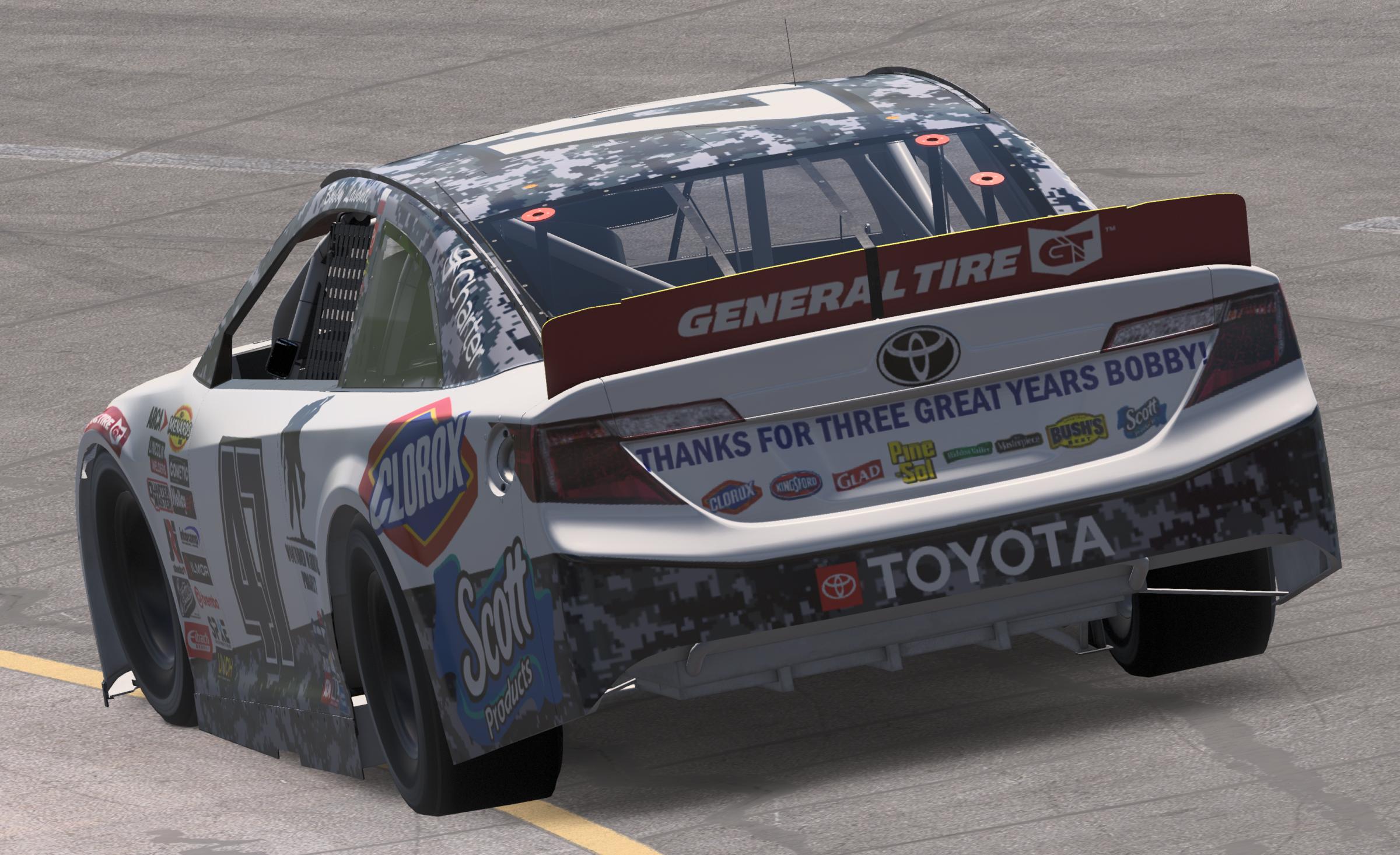 Preview of Bobby Labonte Wounded Warrior Project Phoenix 2013 by Mark Mieczkowski