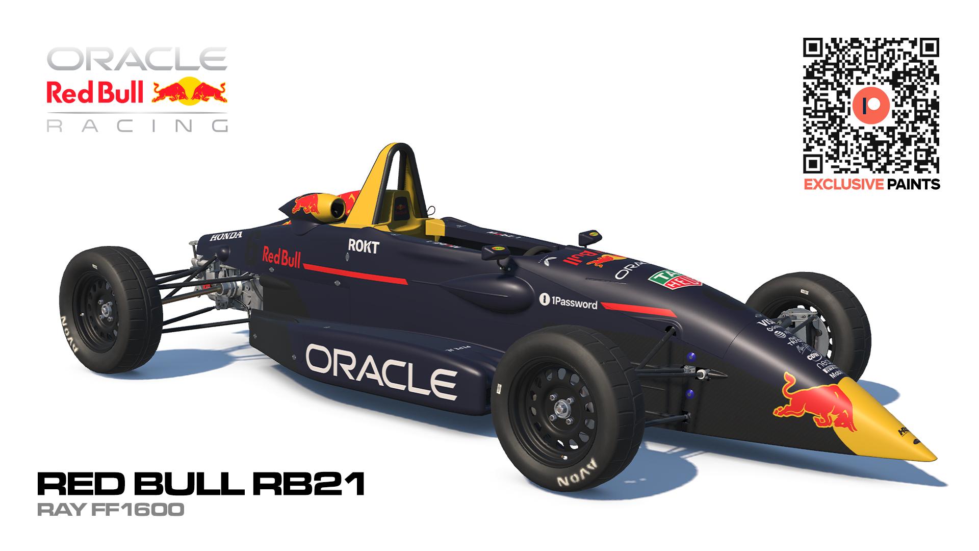 Preview of Ray FF1600 Red Bull RB21 by V&iacute;ctor Bernat