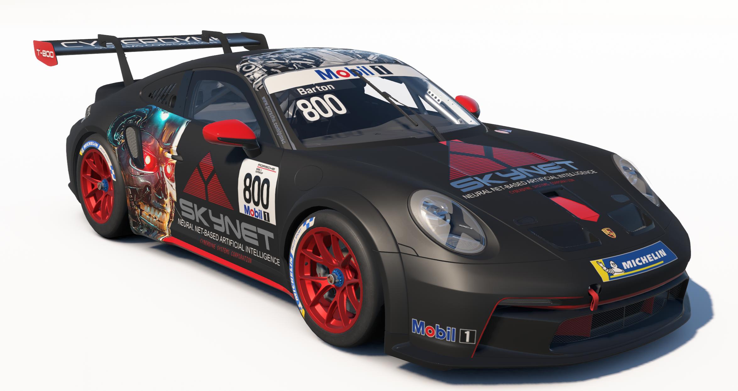 Preview of Skynet Porsche GT3 992 Cup by Greg Barton