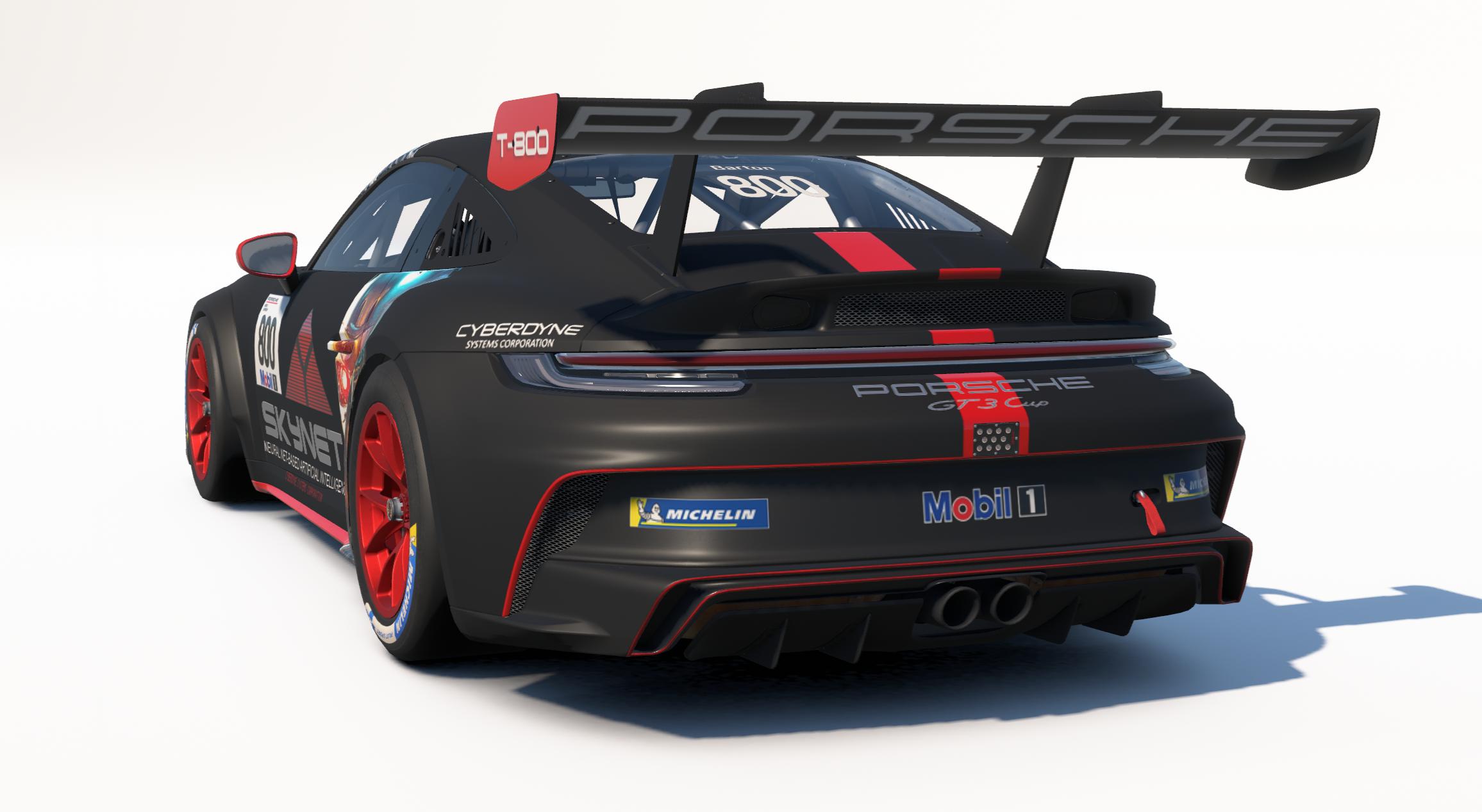 Preview of Skynet Porsche GT3 992 Cup by Greg Barton
