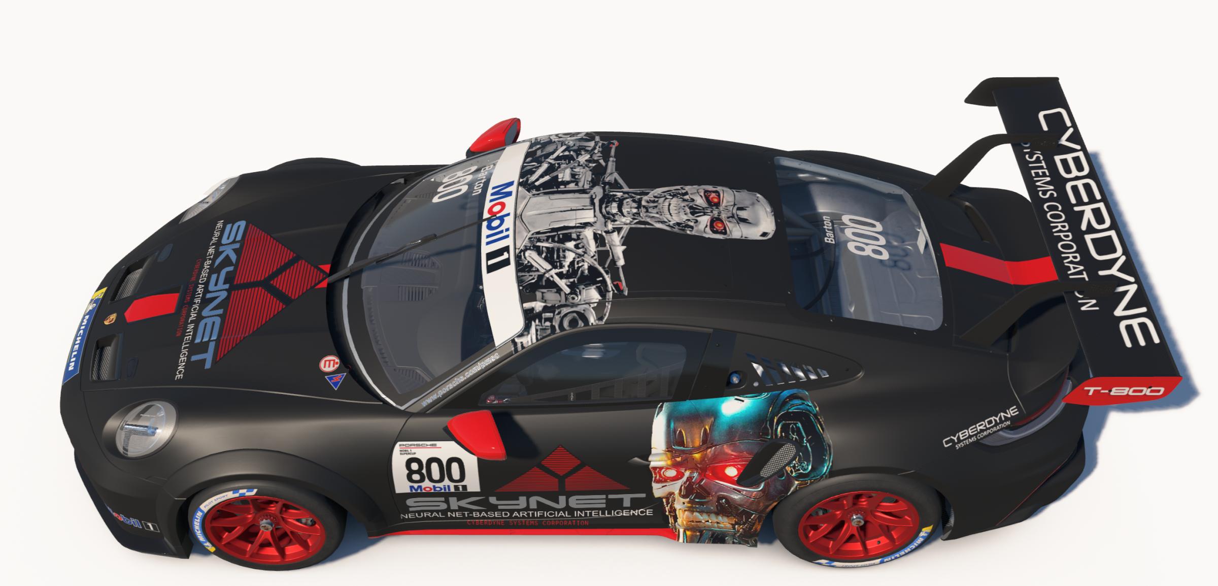 Preview of Skynet Porsche GT3 992 Cup by Greg Barton