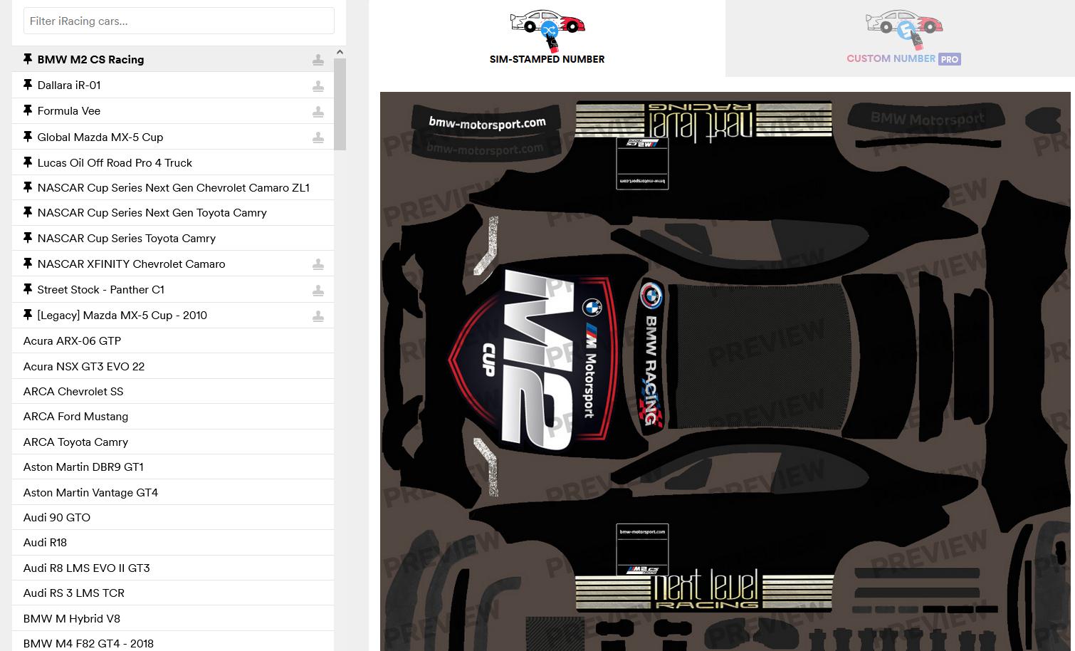 Preview of BMW M2 CS 795795Racing copy by Edward B.