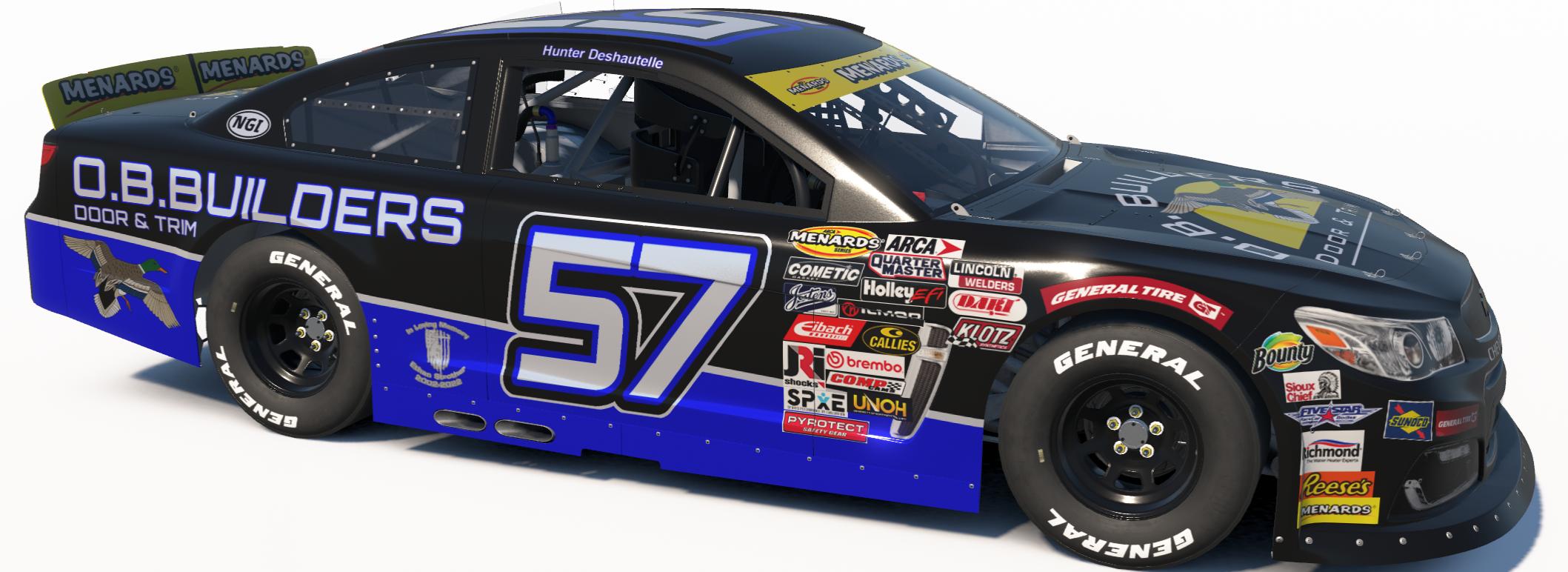 Preview of 2025 Hunter Deshautelle ARCA O.B. Builders Chevy SS by Robert H.