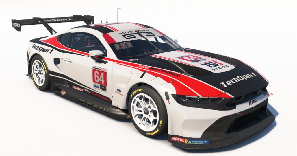 Preview of Techsport Devin Anderson Mustang by Terry Atkinson