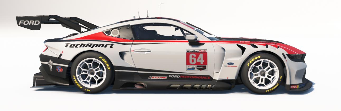 Preview of Techsport Devin Anderson Mustang by Terry Atkinson