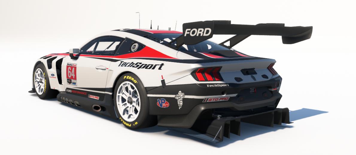 Preview of Techsport Devin Anderson Mustang by Terry Atkinson