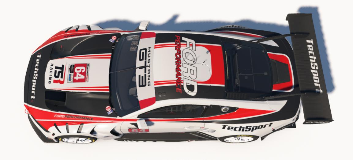 Preview of Techsport Devin Anderson Mustang by Terry Atkinson