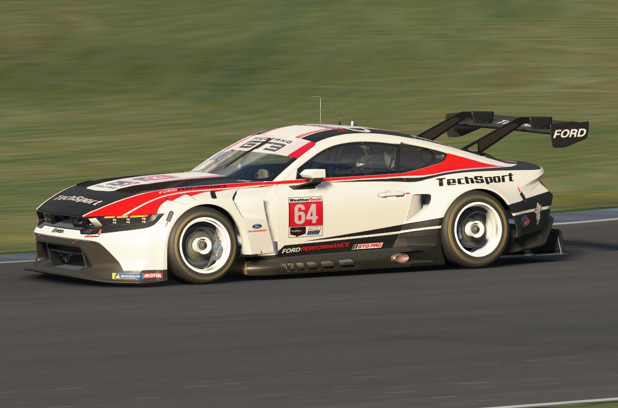 Preview of Techsport Devin Anderson Mustang by Terry Atkinson