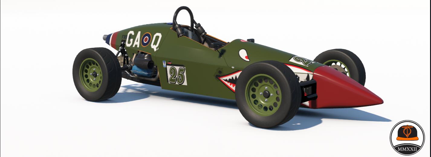 Preview of RAF- Kittyhawk Mk. III, P-40, FR806  112 squadron (R.A.F - spitfire) by Zac S.