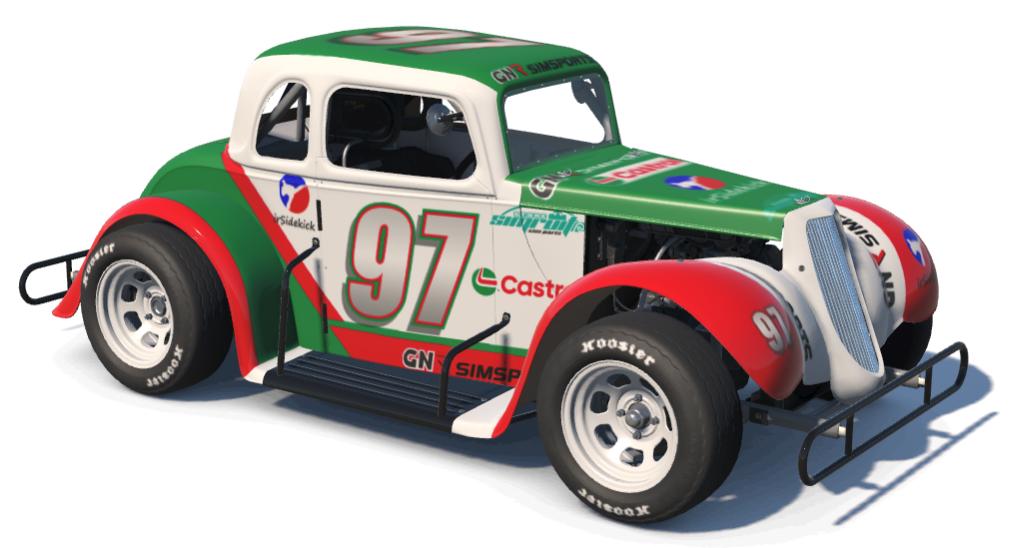 GNR Castrol Green Red Legends Ford34c by Gene N. - Trading Paints