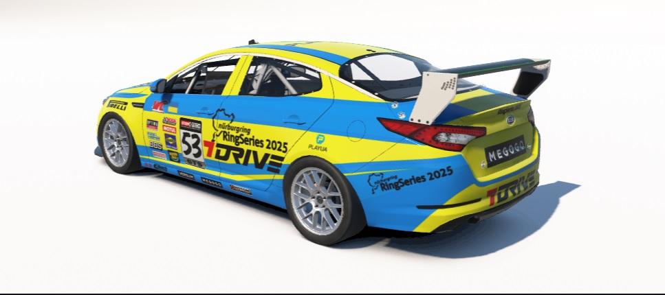 Preview of Kia Optima 7Drive Blue Yellow by Andrii Mudryi
