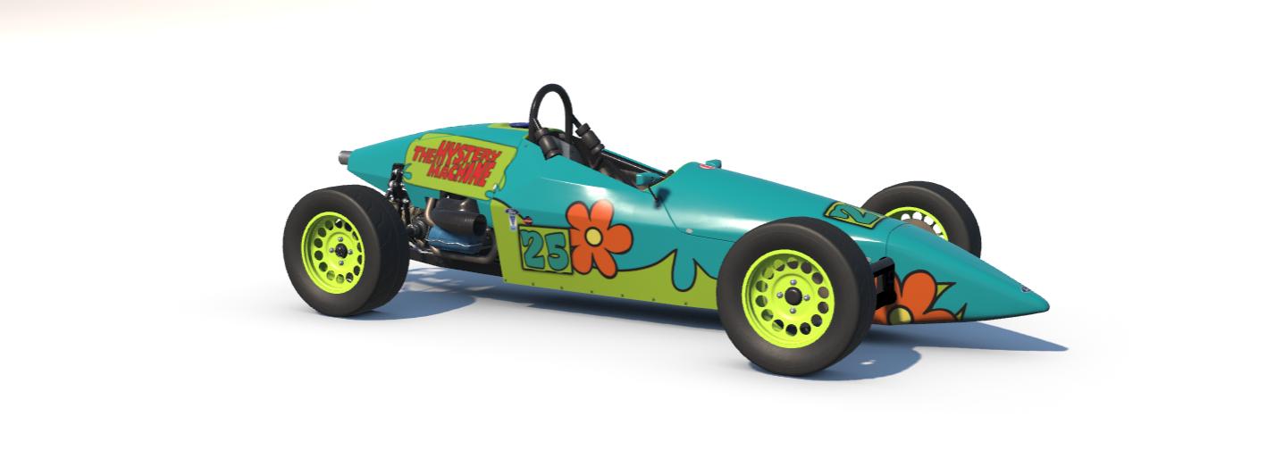 Preview of Scooby Doo Formula Vee MACHINE - Mystery Machine (ford) by Zac S.