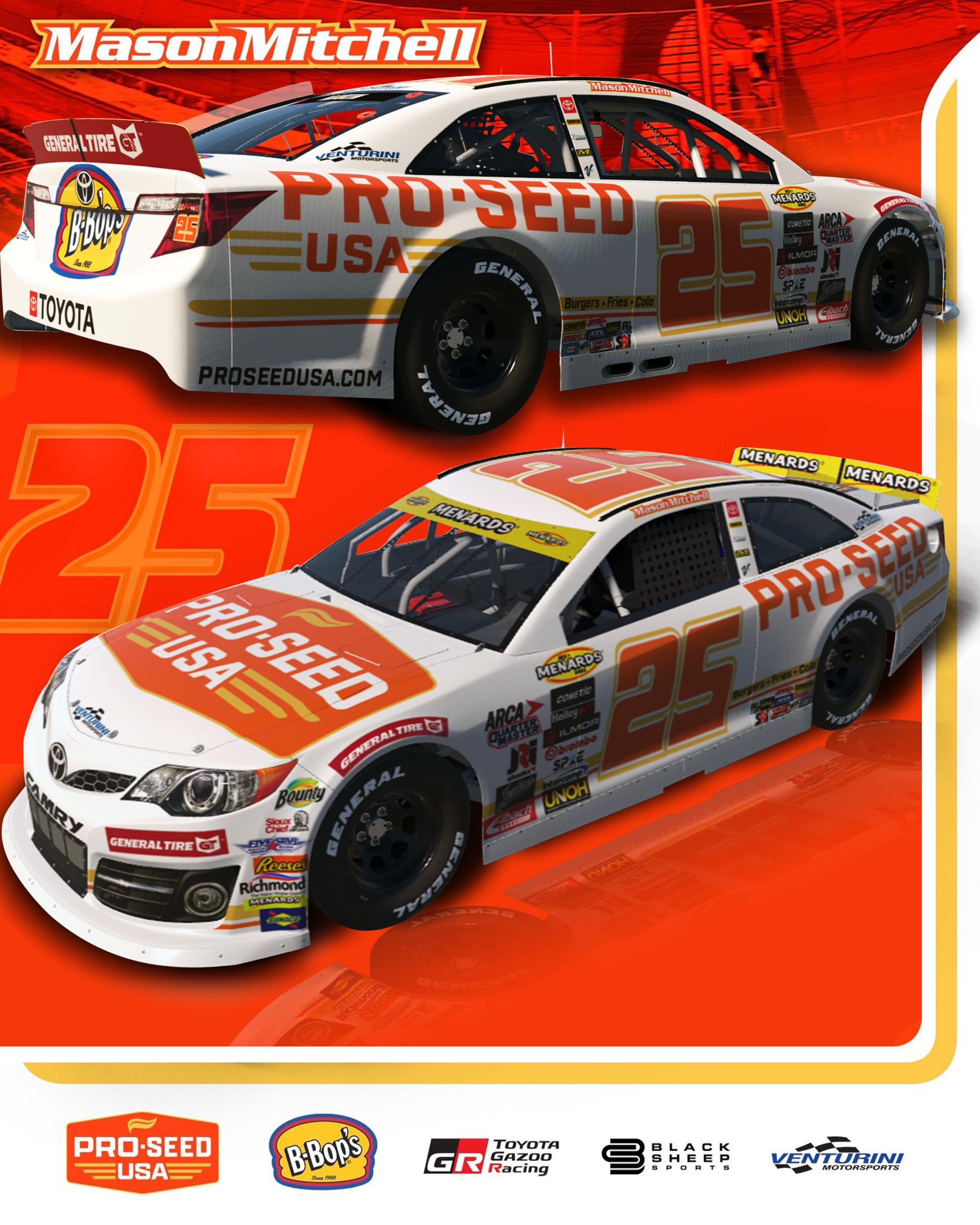 Preview of 2025 #25 Mason Mitchell | PRO SEED USA | Venturini Motorsport by Nikolay Makin