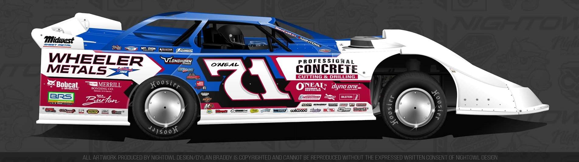 Preview of Dirt Late Model ike rwb 71 by Justin Sipes