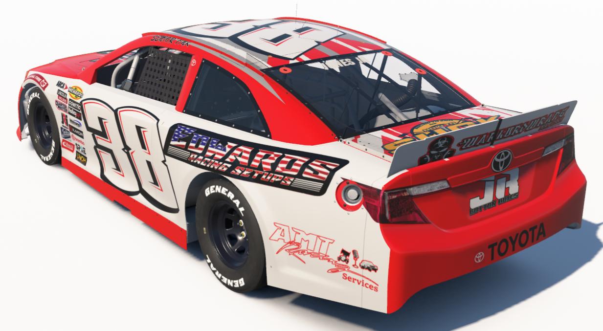 Preview of Ed Jones Sr. #38 JBSRL ARCA by Eddie Jones Jr