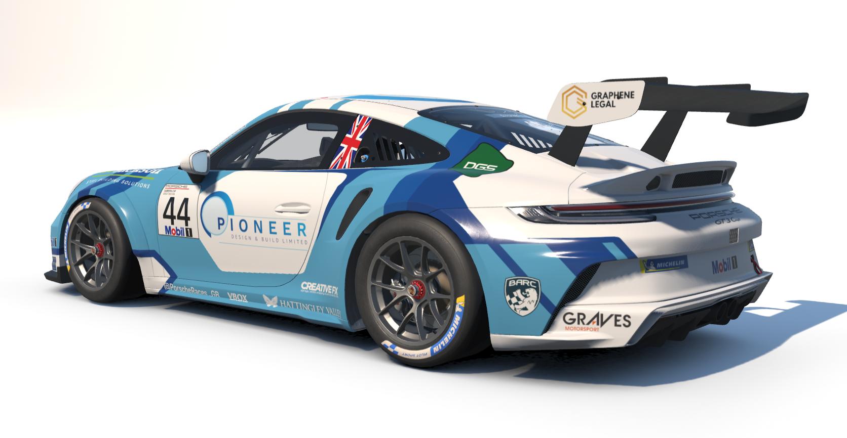 Preview of Graves Motorsport Car #44 - Jonathan Beeson - 2025 Porsche Carrera Cup GB by Keith Archer