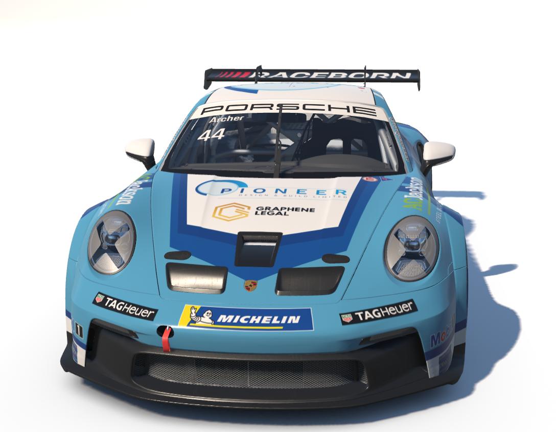 Preview of Graves Motorsport Car #44 - Jonathan Beeson - 2025 Porsche Carrera Cup GB by Keith Archer