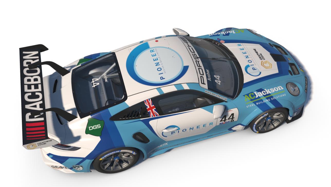 Preview of Graves Motorsport Car #44 - Jonathan Beeson - 2025 Porsche Carrera Cup GB by Keith Archer