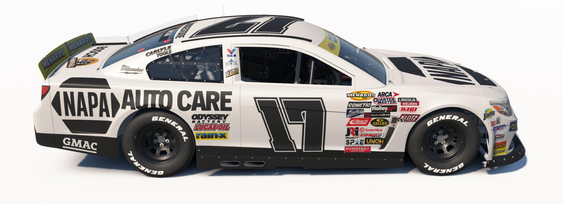 Preview of Fantasy White Napa ARCA Chevrolet SS by Ronald Lawson2