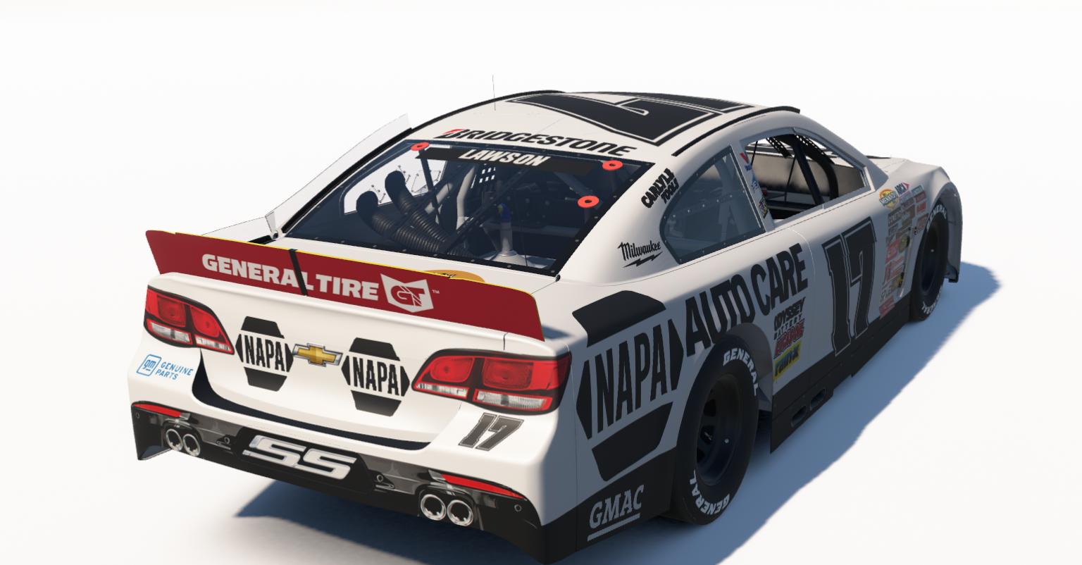 Preview of Fantasy White Napa ARCA Chevrolet SS by Ronald Lawson2