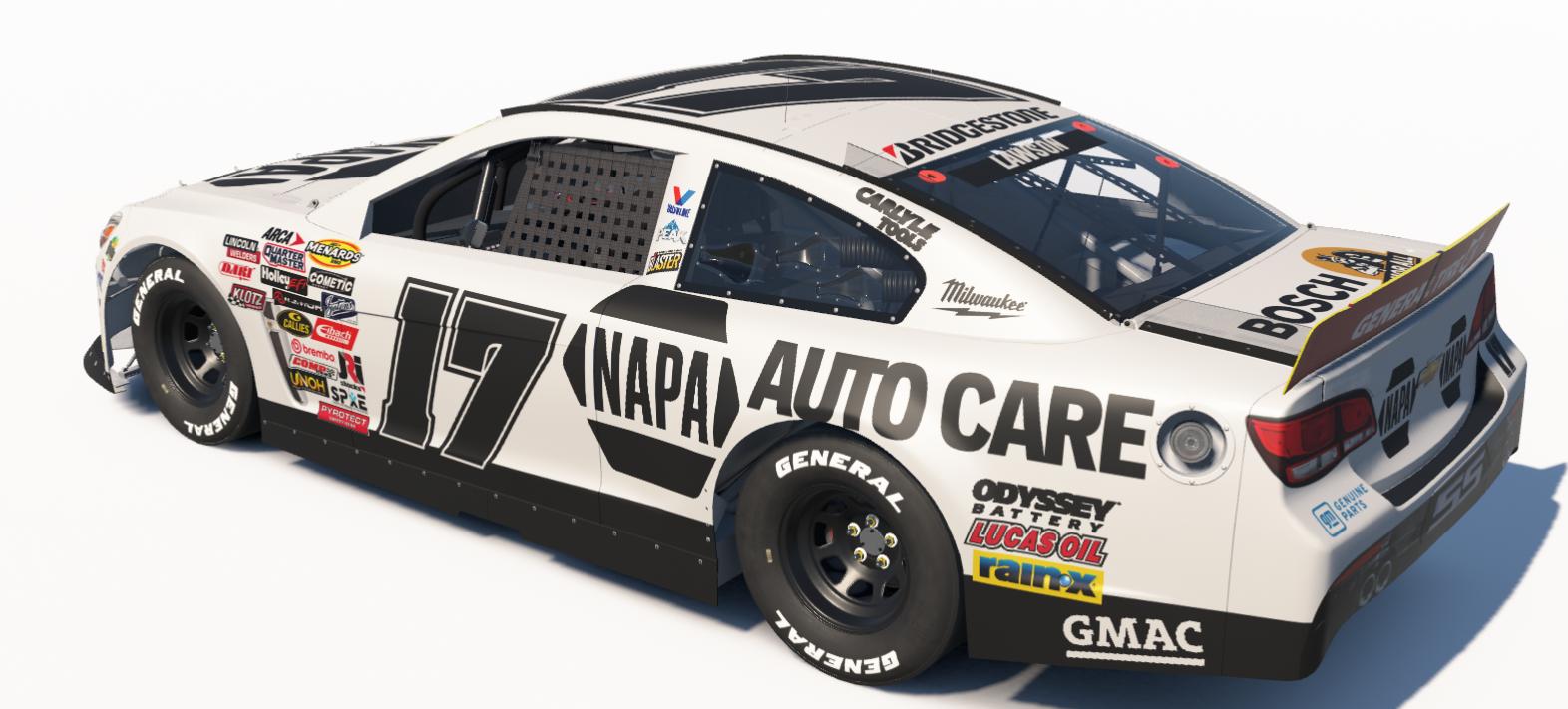 Preview of Fantasy White Napa ARCA Chevrolet SS by Ronald Lawson2
