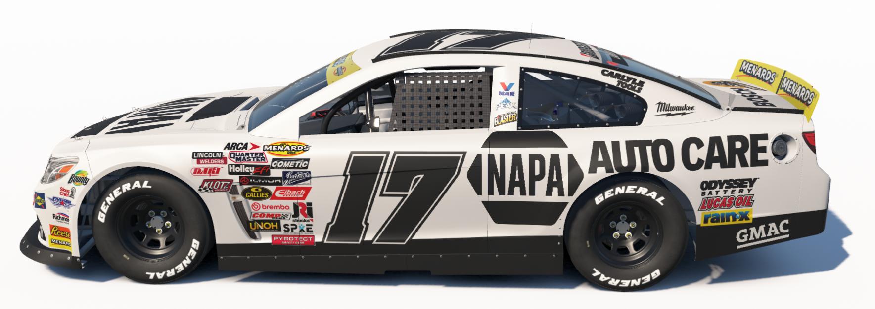 Preview of Fantasy White Napa ARCA Chevrolet SS by Ronald Lawson2