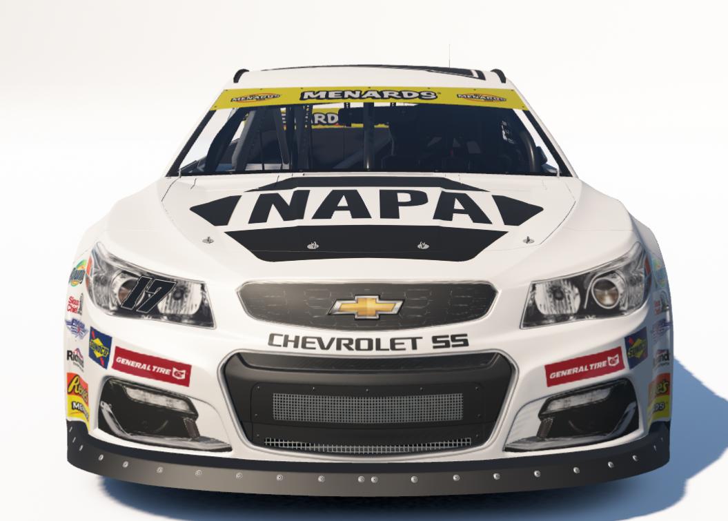 Preview of Fantasy White Napa ARCA Chevrolet SS by Ronald Lawson2
