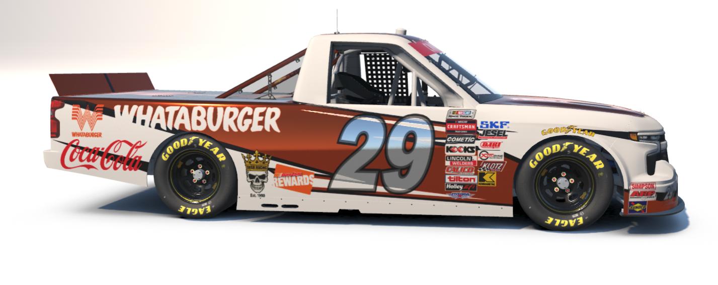 Preview of Whataburger Silverado for  my boy Antonio by Carl Rush