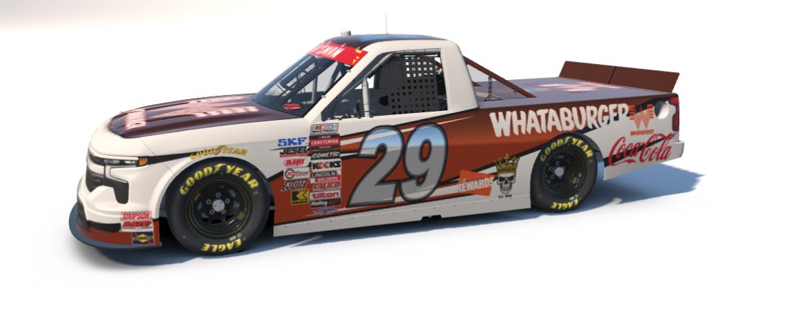 Preview of Whataburger Silverado for  my boy Antonio by Carl Rush