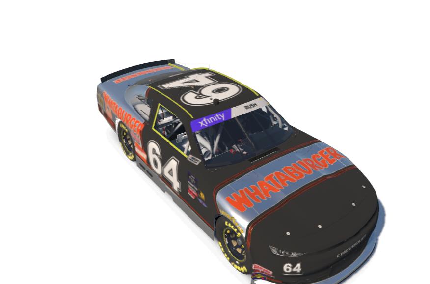 Preview of Whataburger Xfinity Camaro for my boy Antonio  by Carl Rush
