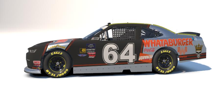 Preview of Whataburger Xfinity Camaro for my boy Antonio  by Carl Rush