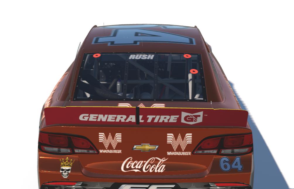 Preview of Whataburger ARCA Chevy SS for my boy Antonio by Carl Rush