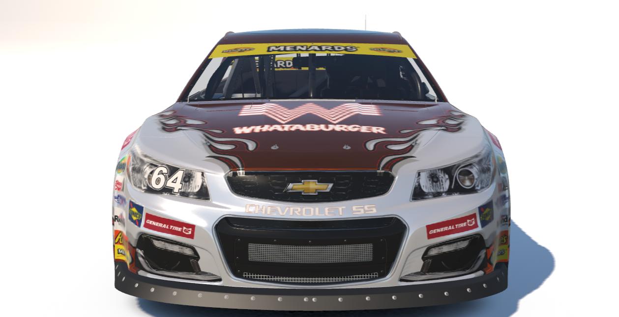 Preview of Whataburger ARCA Chevy SS for my boy Antonio by Carl Rush